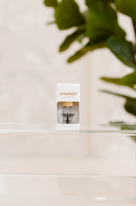 'clarity' protective top coat