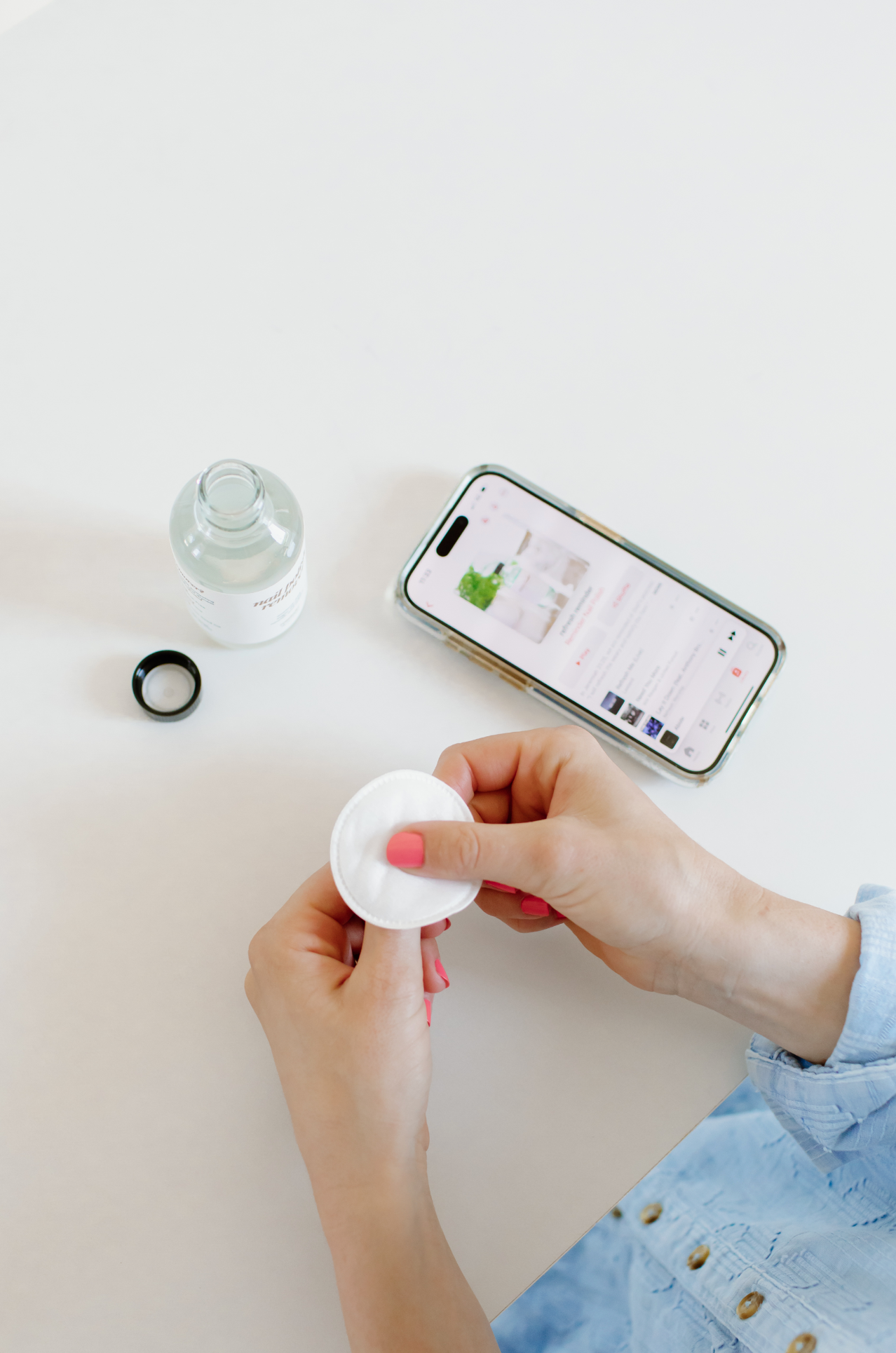 'refresh' sugar-derived nail polish remover
